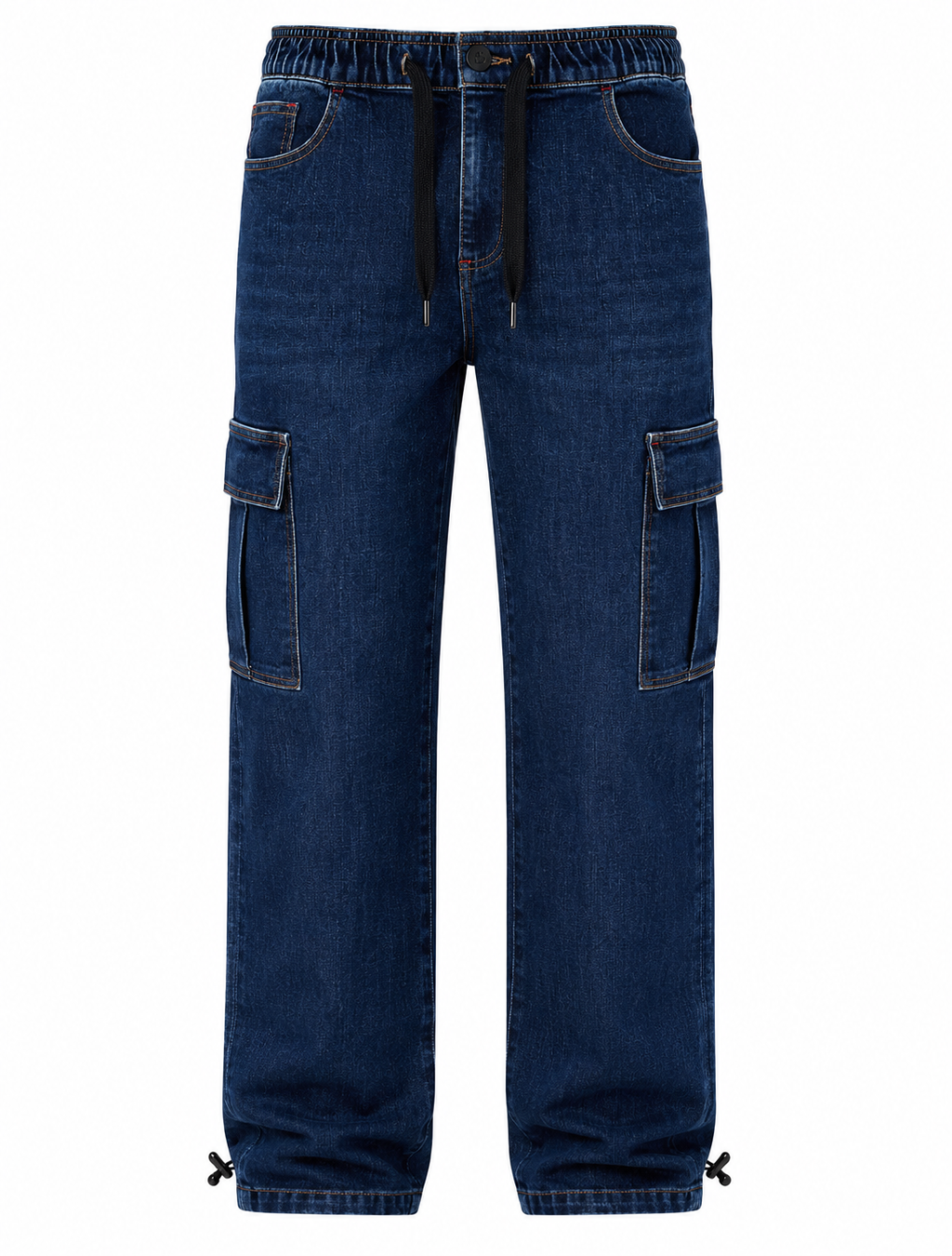Jean Cargo Azul Medio