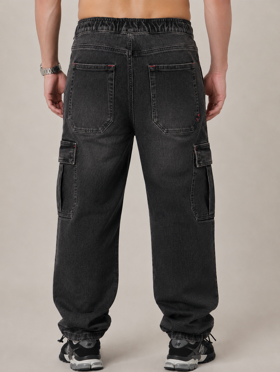 Jean Cargo Negro