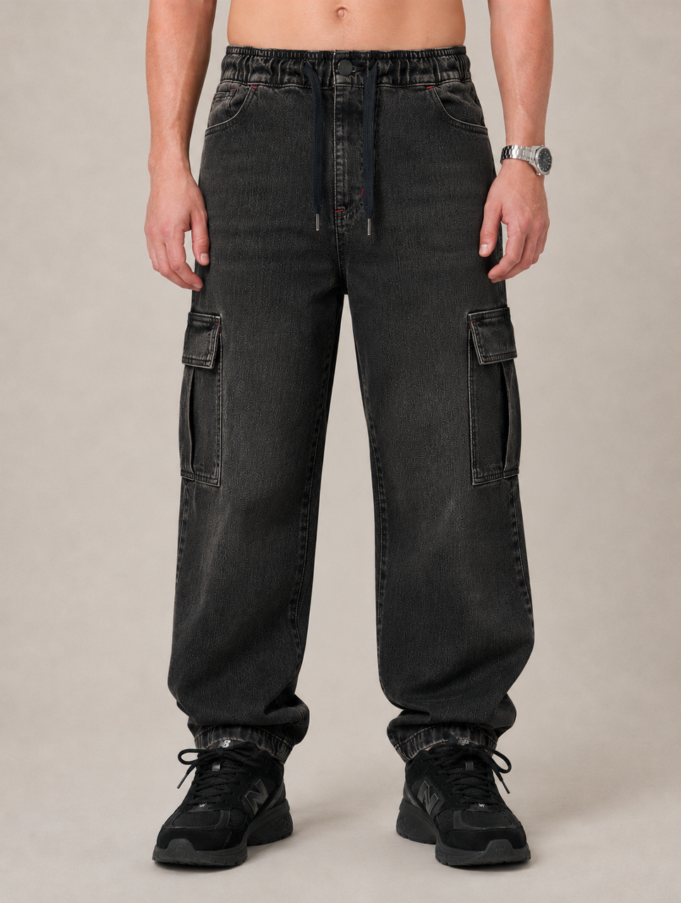 Jean Cargo Negro