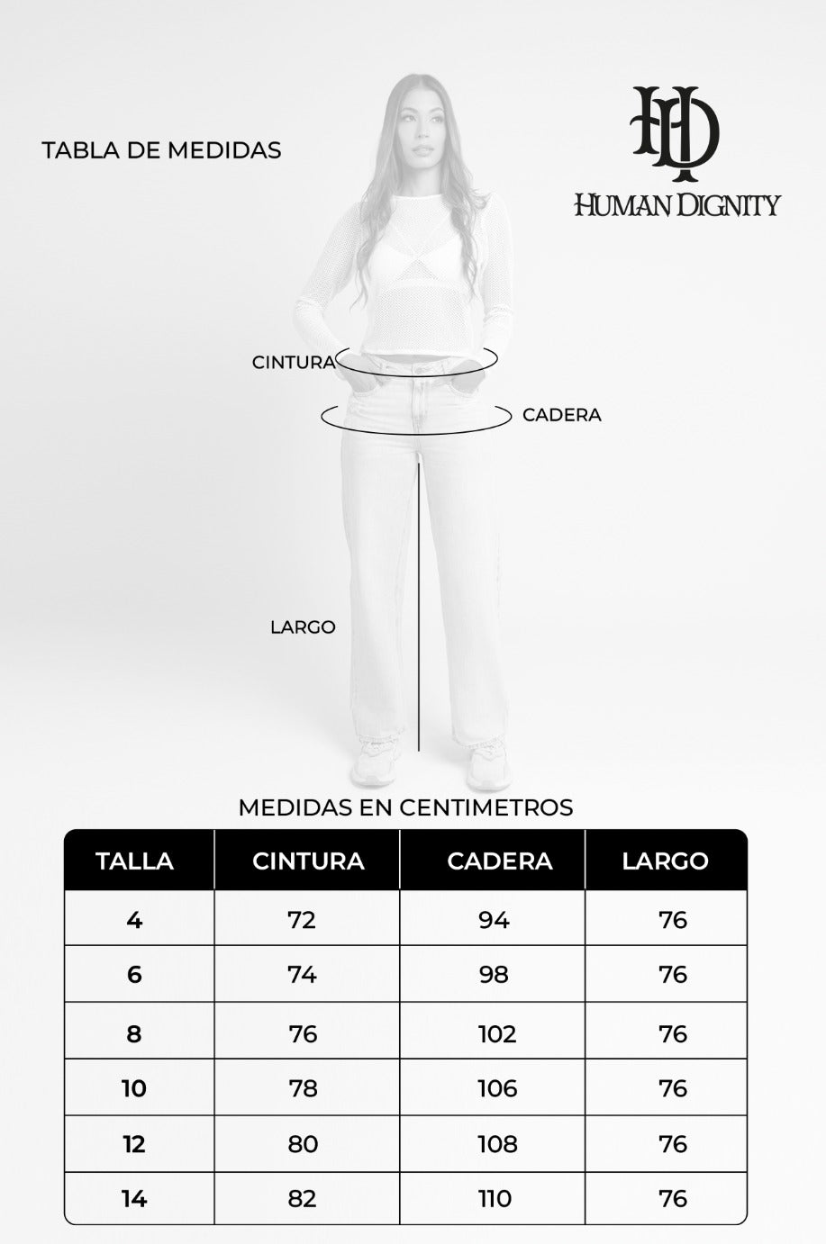 Jean Azul Claro wide leg
