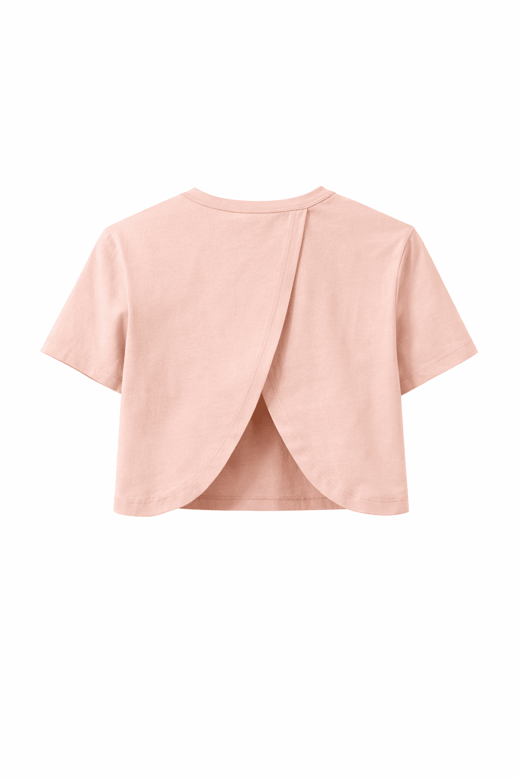 Camiseta Apertura Espalda Rosa