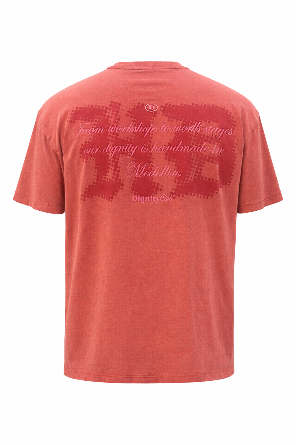 Camiseta Lavado Roja
