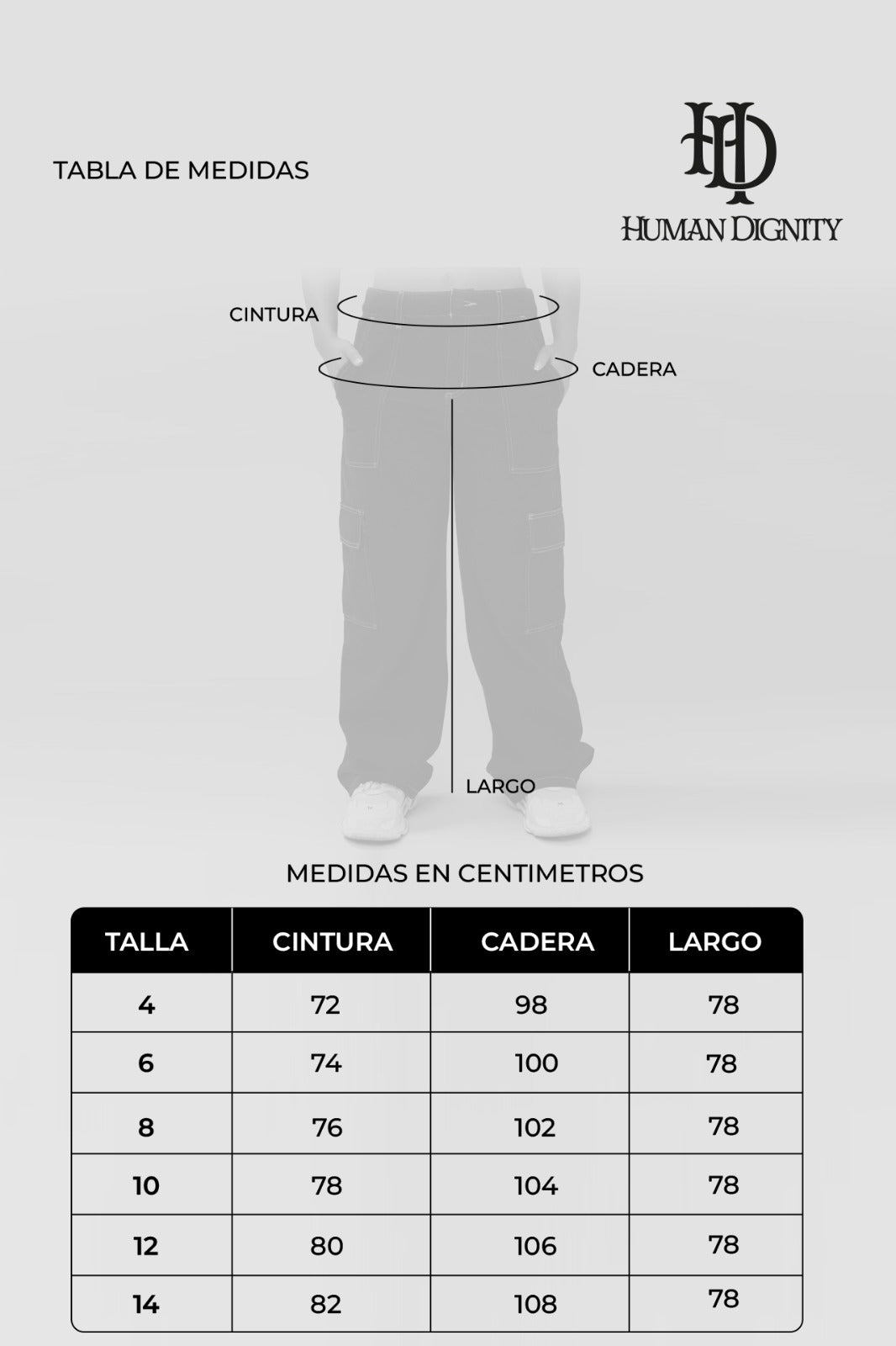 Cargo contraste negro